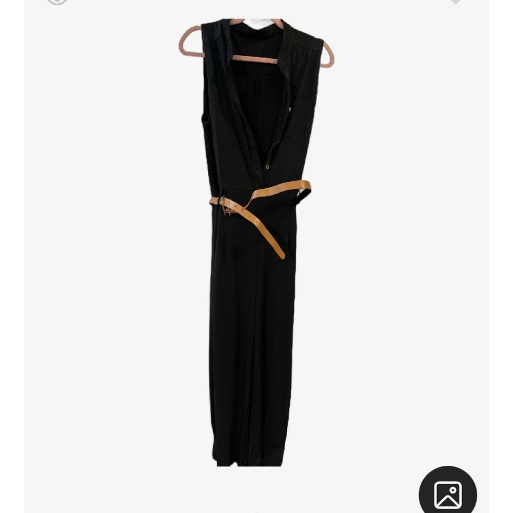 Black pantsuit